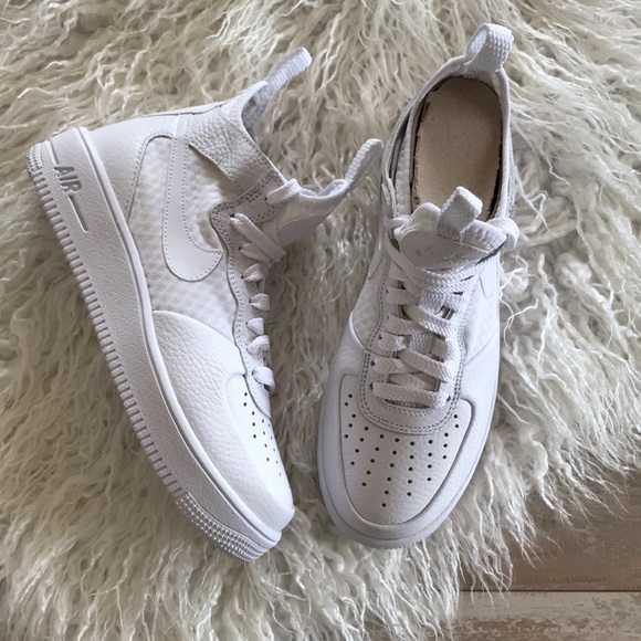 NWT Nike Air Force 1 Ultraforce Triple White - Picture 7 of 8